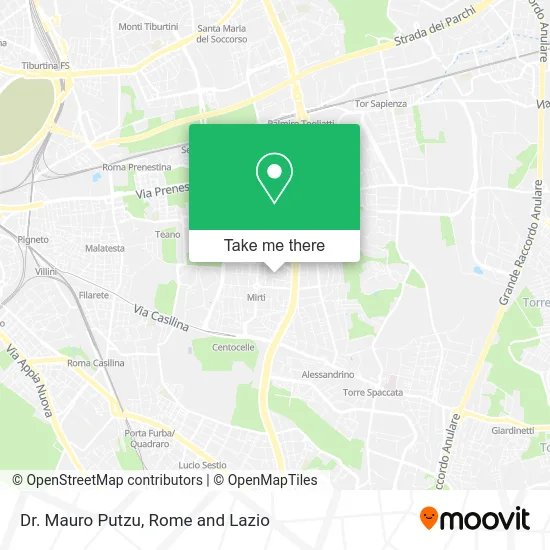 Dr. Mauro Putzu map