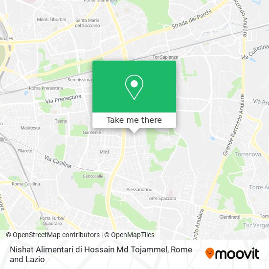 Nishat Alimentari di Hossain Md Tojammel map