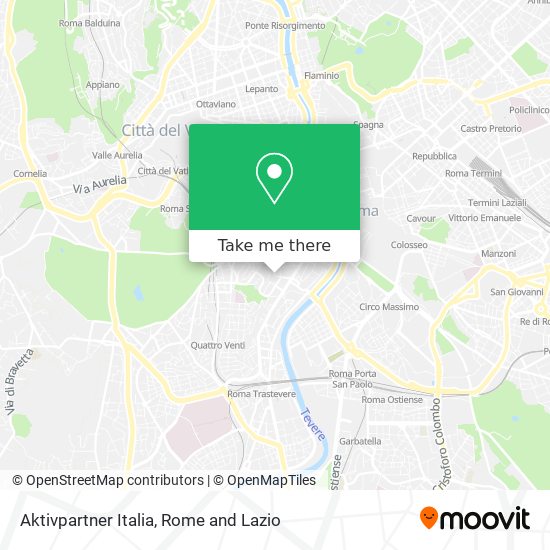 Aktivpartner Italia map