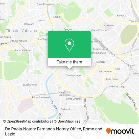De Paola Notary Fernando Notary Office map