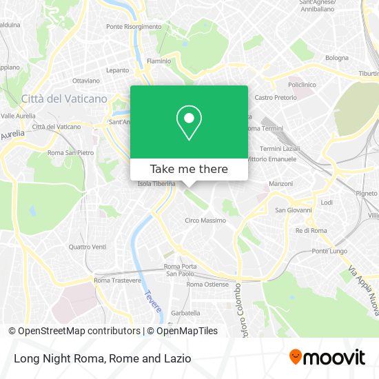 Long Night Roma map