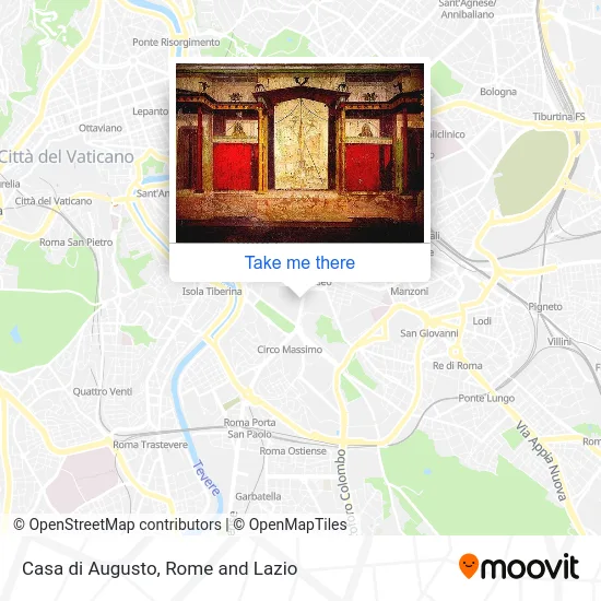 House of Augustus map