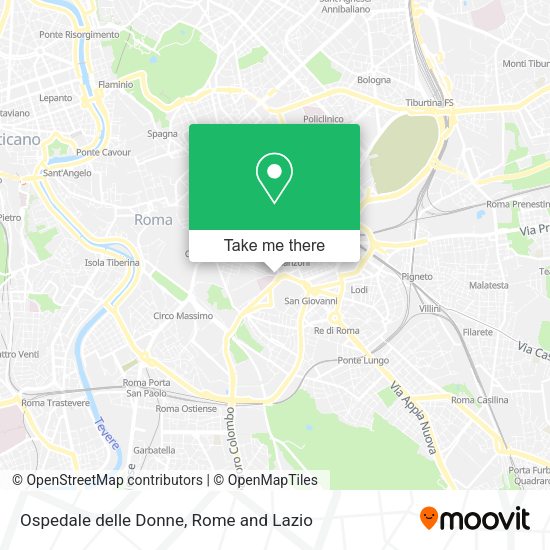 Ospedale delle Donne map