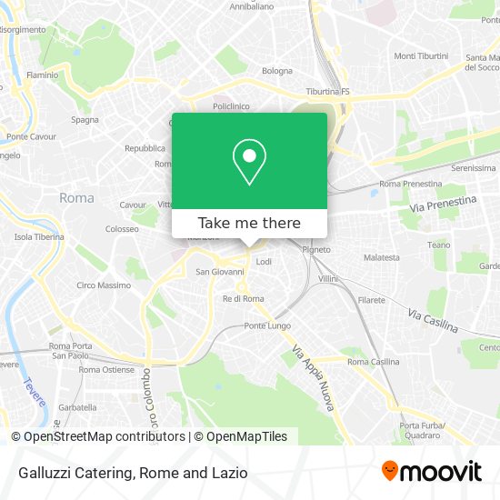 Galluzzi Catering map