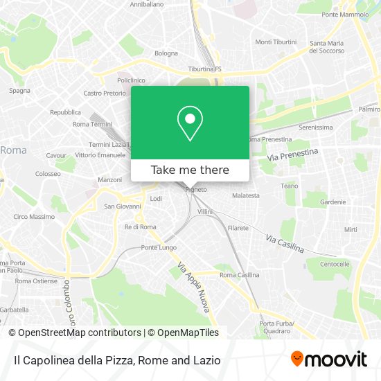 Il Capolinea della Pizza map