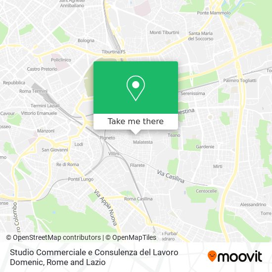 Studio Commerciale e Consulenza del Lavoro Domenic map