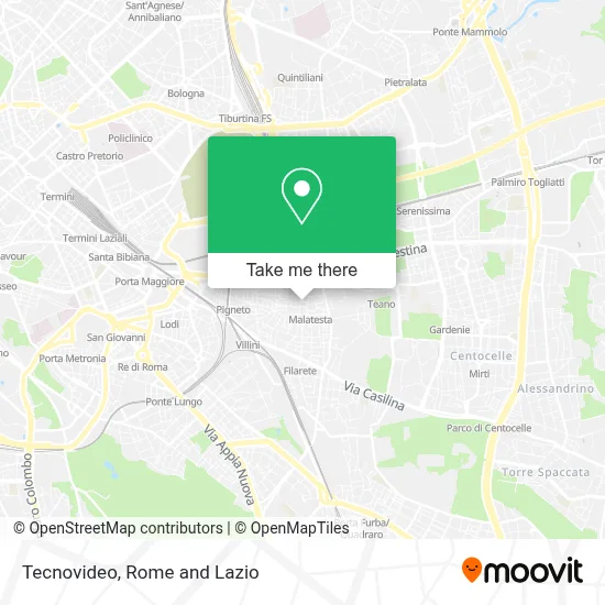 Tecnovideo map