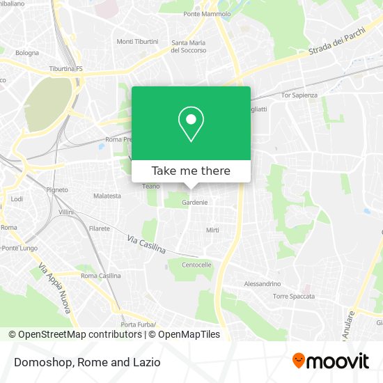 Domoshop map