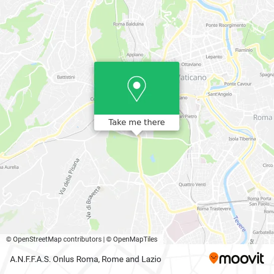 A.N.F.F.A.S. Onlus Rome map