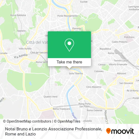 Notai Bruno e Leonzio Associazione Professionale map