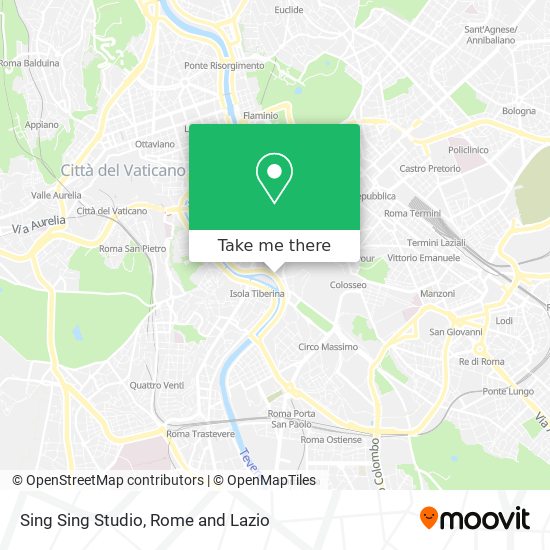 Sing Sing Studio map