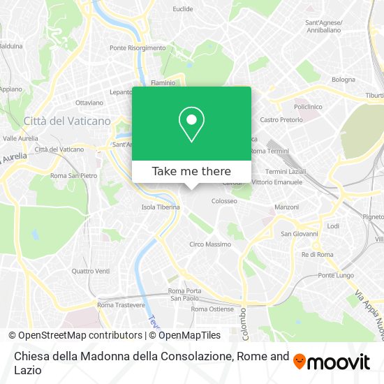 Chiesa della Madonna della Consolazione map