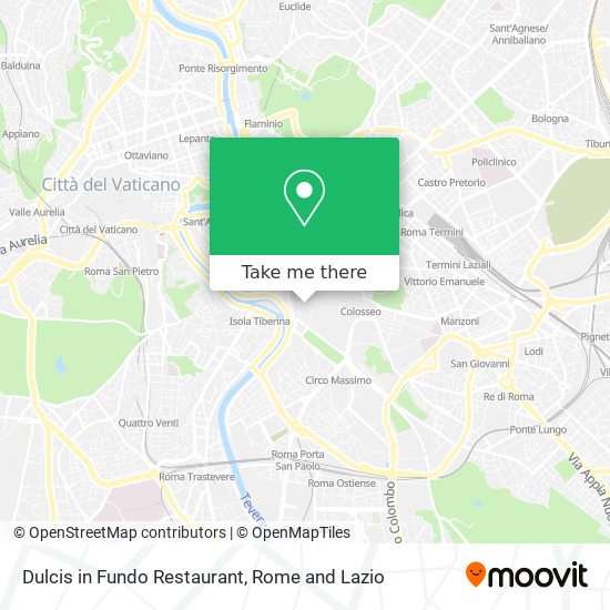 Dulcis in Fundo Restaurant map