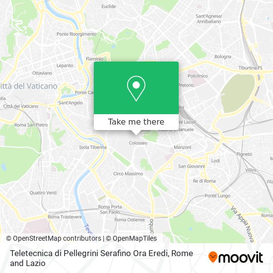 Teletecnica di Pellegrini Serafino Ora Eredi map