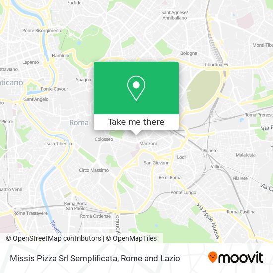 Missis Pizza Srl Semplificata map