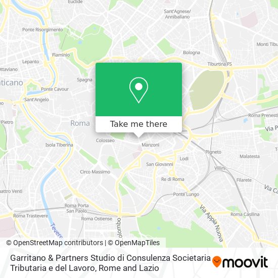 Garritano & Partners Studio di Consulenza Societaria Tributaria e del Lavoro map