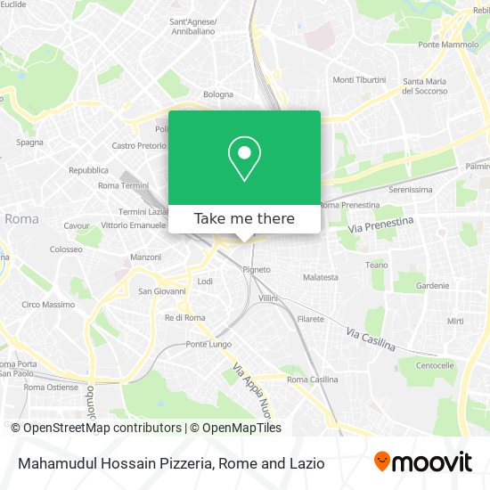 Mahamudul Hossain Pizzeria map