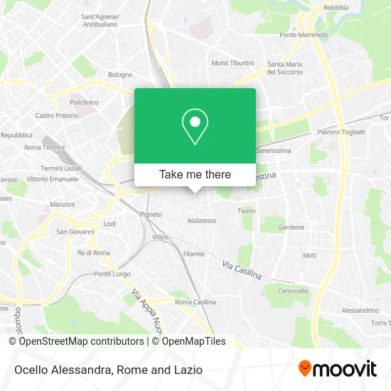 Ocello Alessandra map