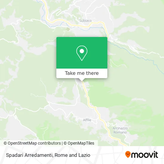 Spadari Furnishings map