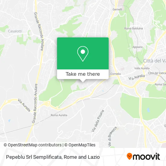 Pepeblu Simplified Srl map