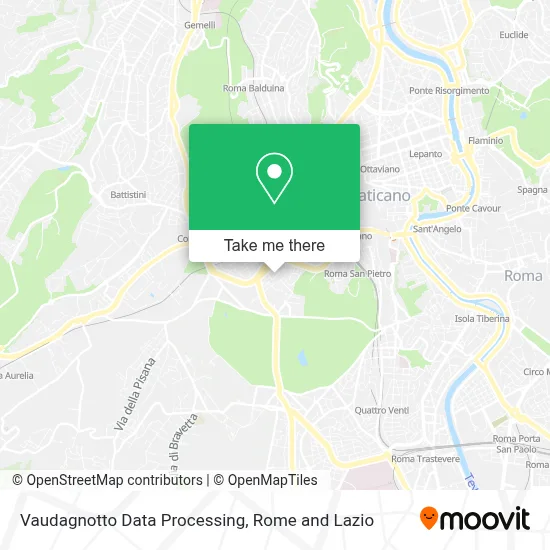 Vaudagnotto Data Processing map