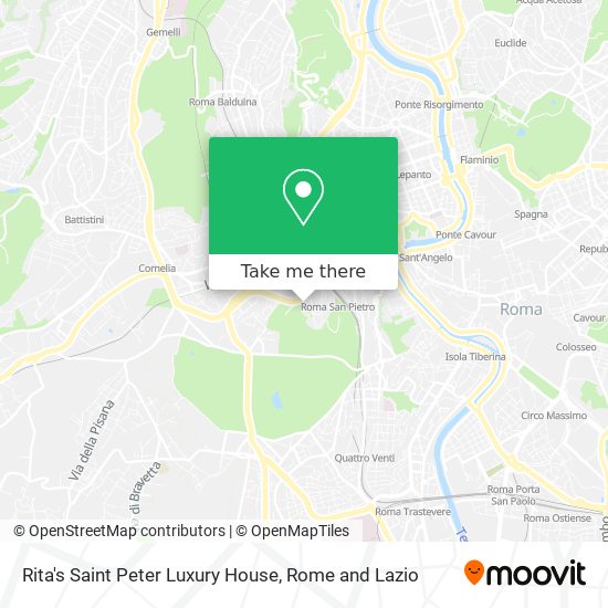 Rita's Saint Peter Luxury House map