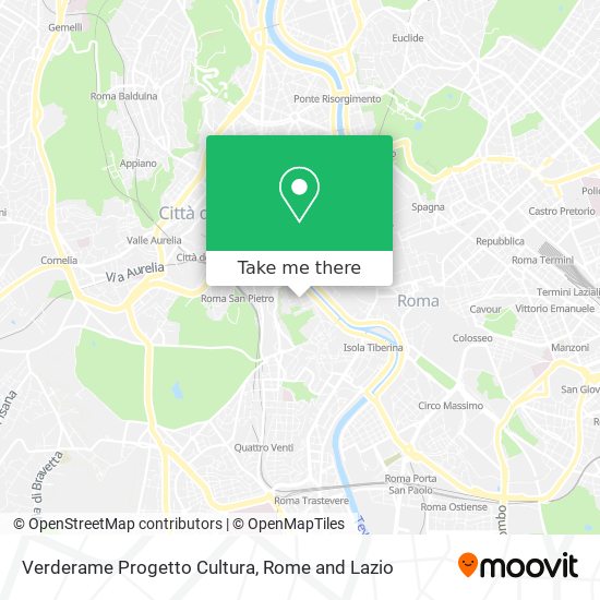 Verderame Progetto Cultura map