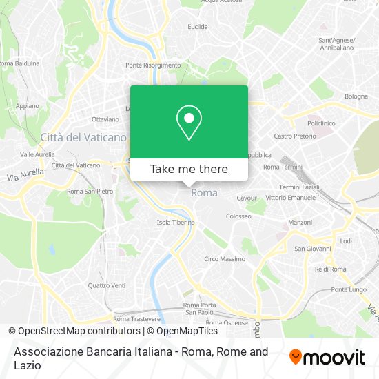 Associazione Bancaria Italiana - Roma map