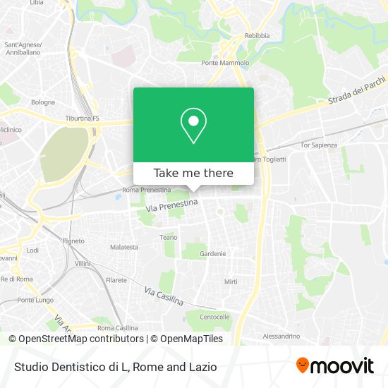 Studio Dentistico di L map