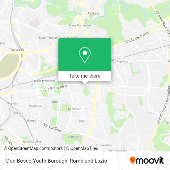 Don Bosco Youth Borough map