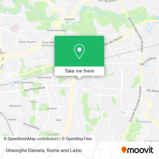 Daniela Gheorghe map