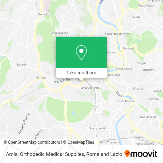 Amisi Orthopedic Medical Supplies map