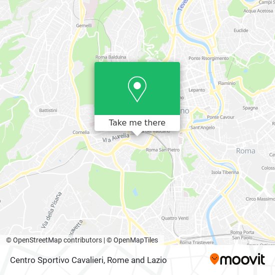 Centro Sportivo Cavalieri map