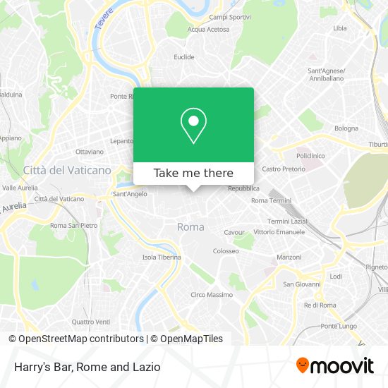 Harry's Bar map