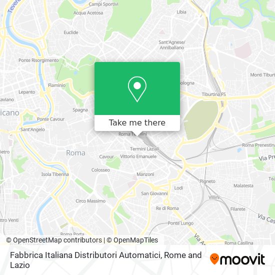 Fabbrica Italiana Distributori Automatici map