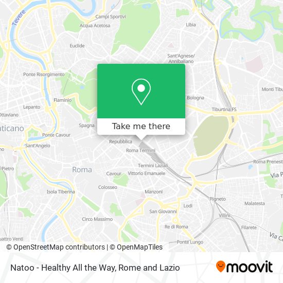 Natoo - Healthy All the Way map