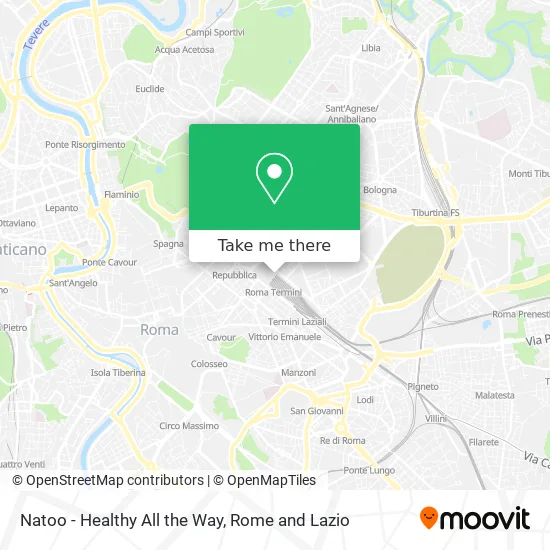 Natoo - Healthy All the Way map