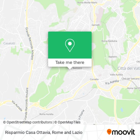 Risparmio Casa Ottavia map