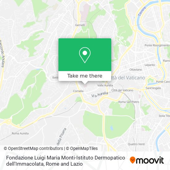 Fondazione Luigi Maria Monti-Istituto Dermopatico dell'Immacolata map
