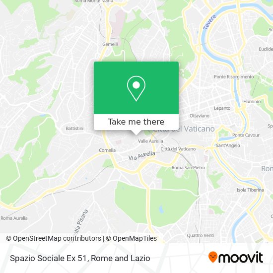 Spazio Sociale Ex 51 map