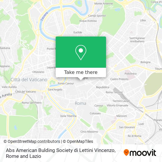 Abs American Bulding Society di Lettini Vincenzo map