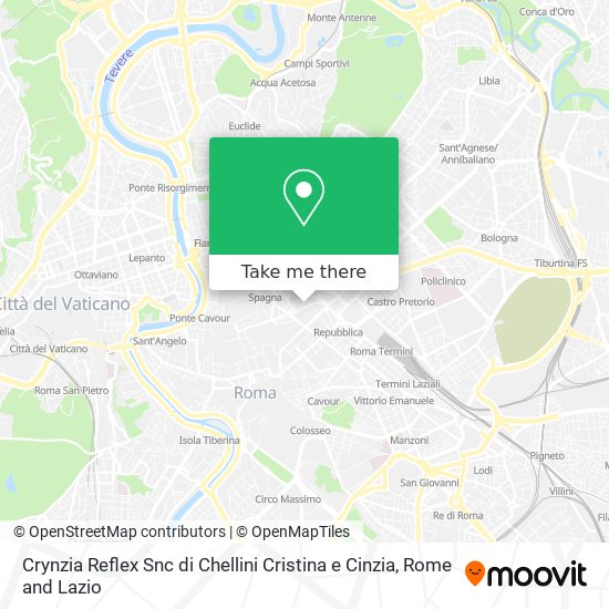 Crynzia Reflex Snc di Chellini Cristina e Cinzia map
