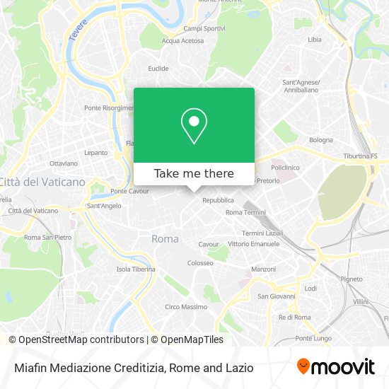 Miafin Mediazione Creditizia map