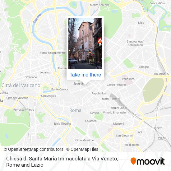 Chiesa di Santa Maria Immacolata a Via Veneto map