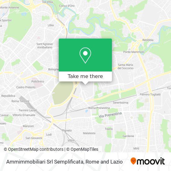 Ammimmobiliari Srl Semplificata map