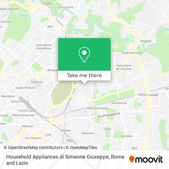 Household Appliances di Simeone Giuseppe map