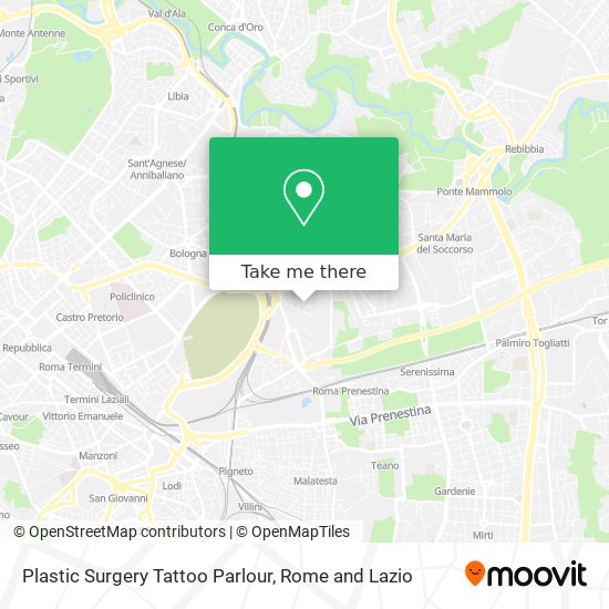 Plastic Surgery Tattoo Parlour map