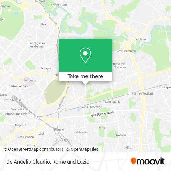 Claudio De Angelis map