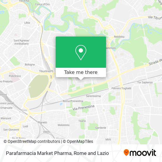 Parafarmacia Market Pharma map