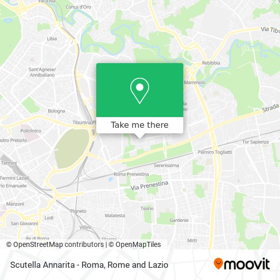 Scutella Annarita - Roma map